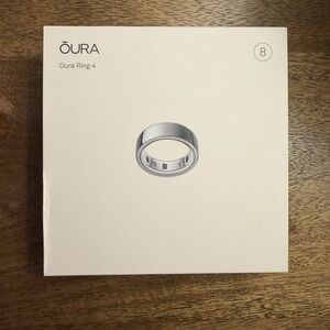 Oura Ring 4 Silver (unused)